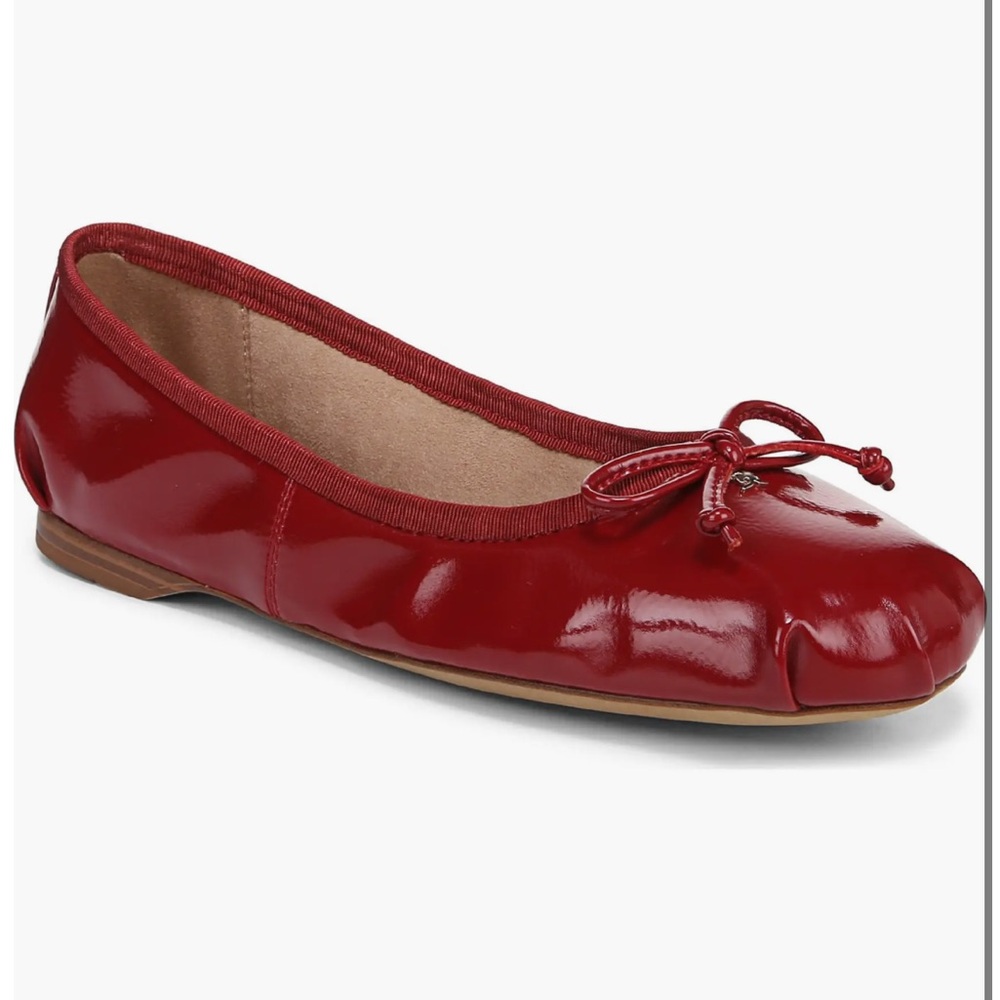 NWT Sam Edelman Zooey Red Ballet Flat (Size 9)